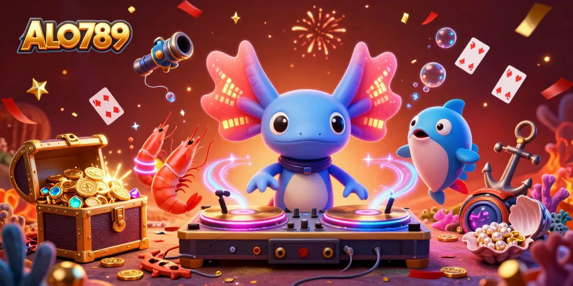 Engage with ALO789's top-notch gaming action featuring vibrant characters and dynamic casino elements.