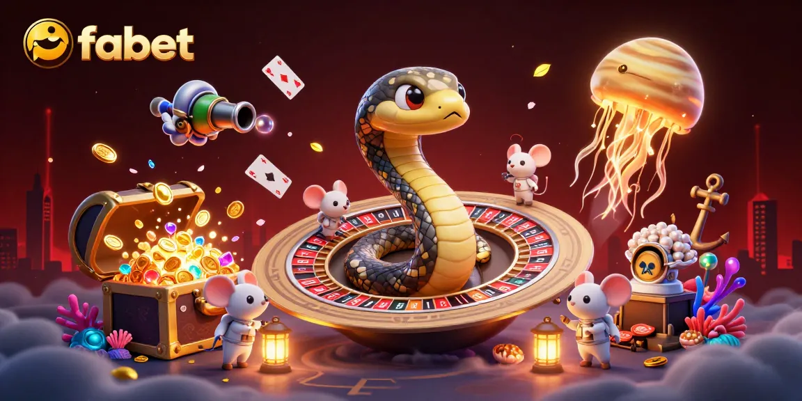 Experience fabet with astronaut mice placing bets on a cosmic roulette wheel scene.