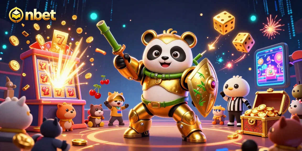 Experience the thrill of nbet with a colorful 3D casino illustration showcasing epic gaming action.