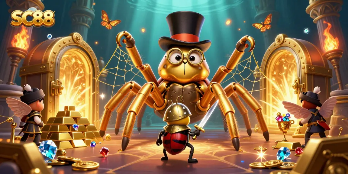 Engage with exciting SC88 casino adventures featuring vibrant characters and treasures.