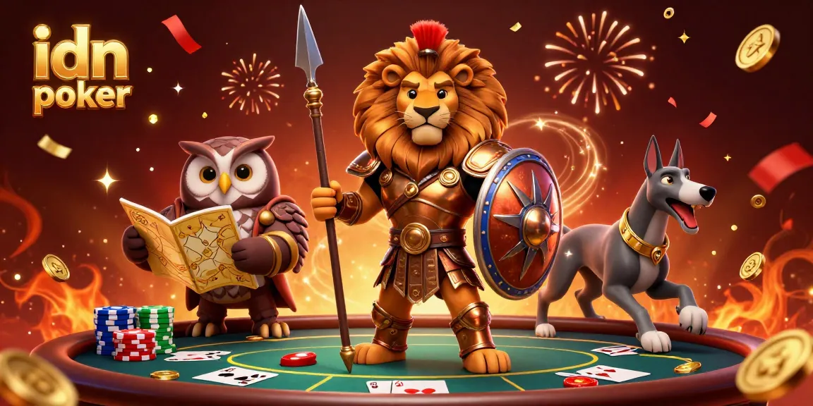 Mainkan idn poker dengan pengalaman seru di dunia perjudian online bersama karakter menarik.