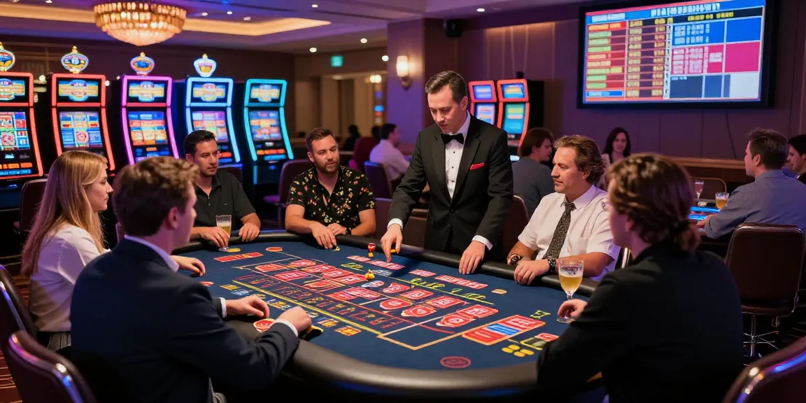 Exciting gaming environment at https://xx88.se.net/ featuring vibrant players engaging at a casino table.