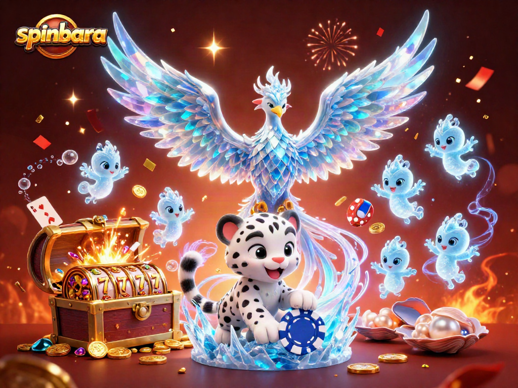 Experience thrilling gaming opportunities at Spinbara Casino with vibrant visuals and dynamic elements.