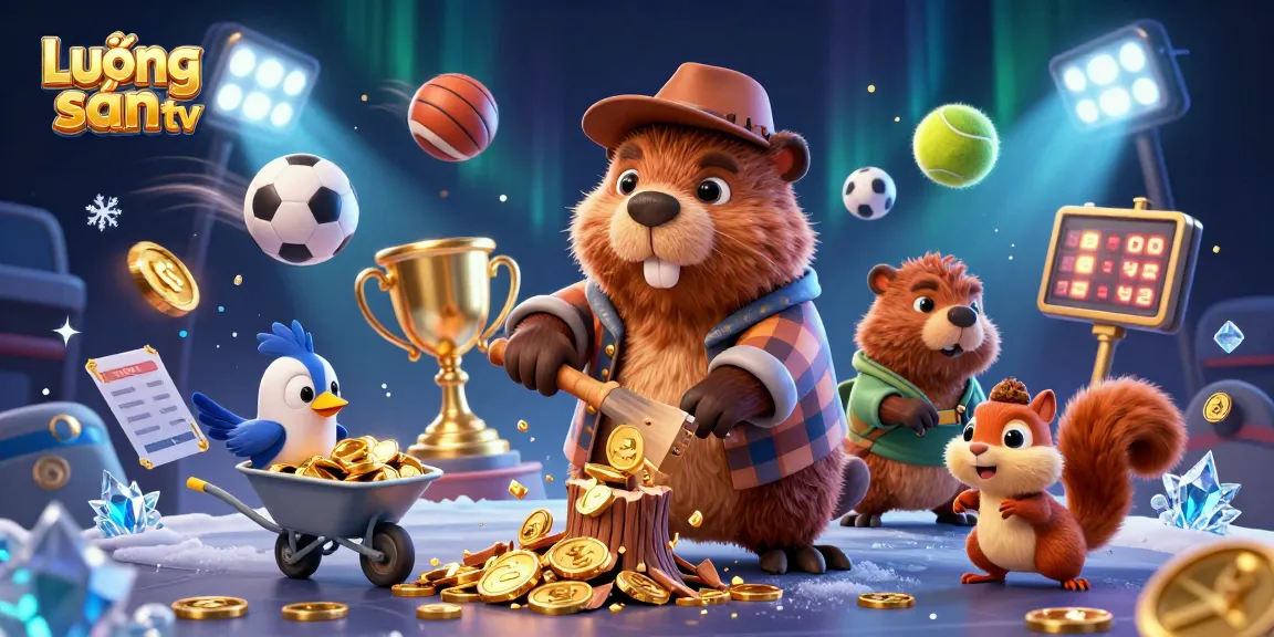 Lương sơn tv offers thrilling sports events with enticing golden coins raining from a tree, enhancing the gaming experience.
