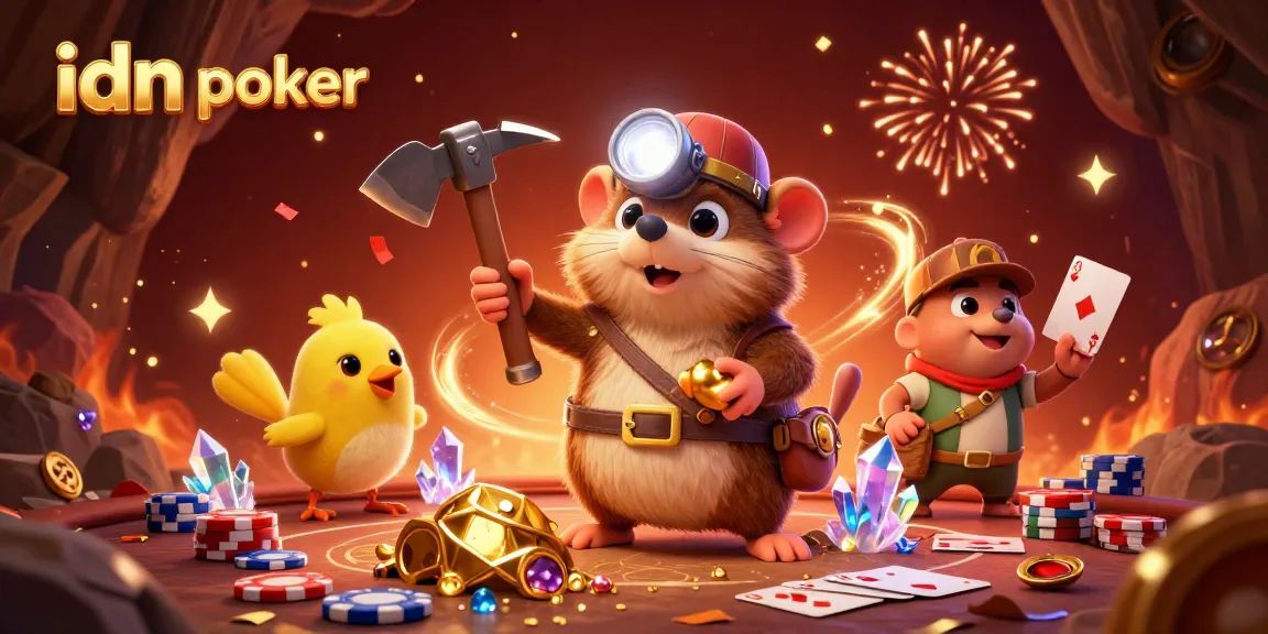 Menangkan permainan IDN Poker dengan strategi tepat dan suasana menarik di gambar ini.