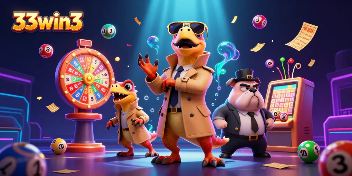 Experience thrilling moments at 33win3 with raptors entering a VIP casino scene filled with lottery excitement.