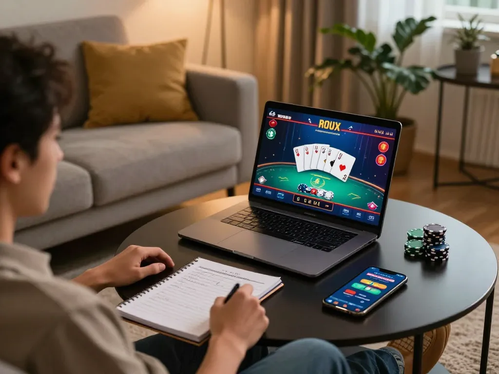 Play on the O8 platform for an exciting poker game from home.