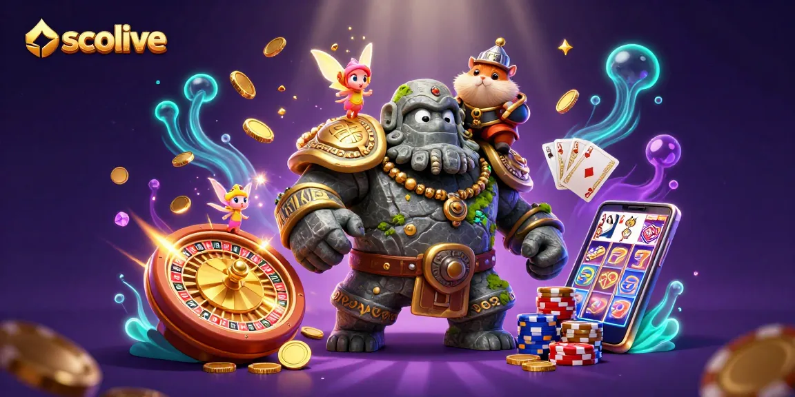 Socolive offers a magical gaming adventure with lively characters and rich casino elements.